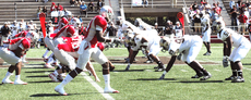 The football game against Texas State begins Saturday at John L. Guidry Stadium.  The Colonels lost 34-28.