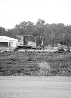 Construction continues Jan. 18 at the site of the future recreation center.