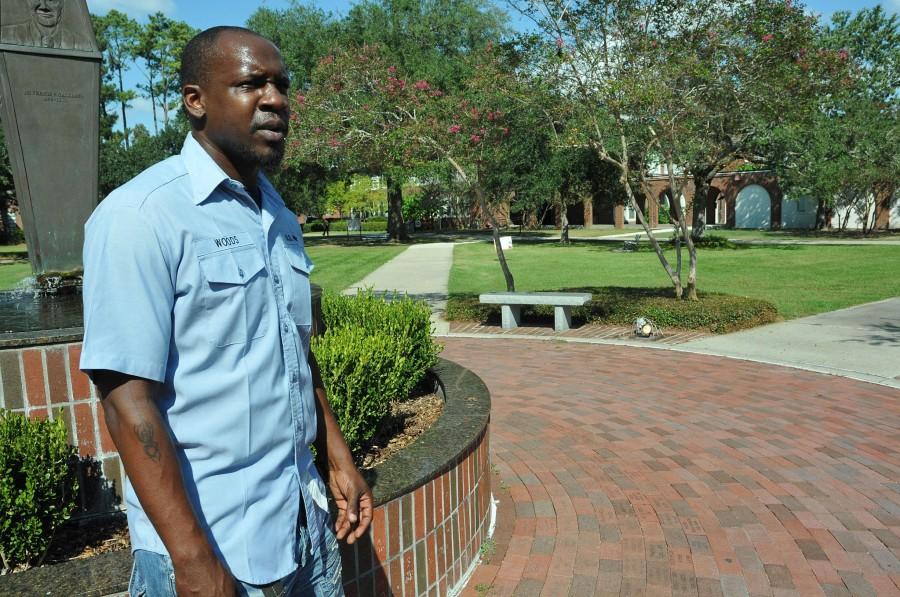 kodi woods, founder and president of nicholls student veteran association photo by drew miller