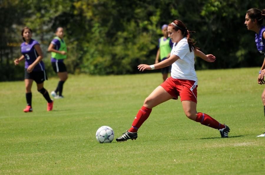 The women’s soccer team faced a tough game at home as they tied University of Louisiana at Monroe 1-1.
