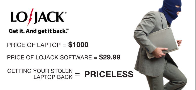 Get it back with LoJack