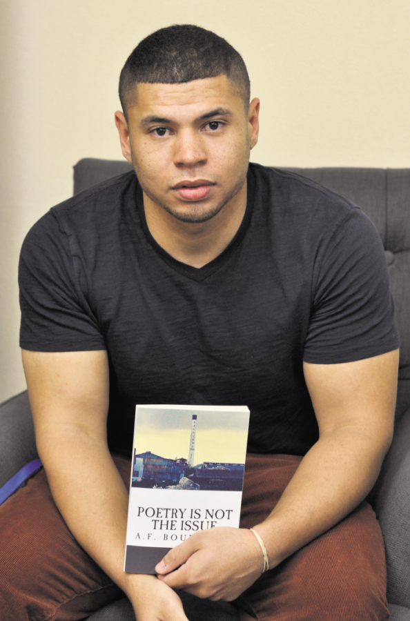 Adrian Bourgeois, accounting graduate from Raceland, returned to RELATE Open-Mic last week to discuss his fourth book, “Poetry Is Not The Issue.” Bourgeois got his start at RELATE before his first book last year.