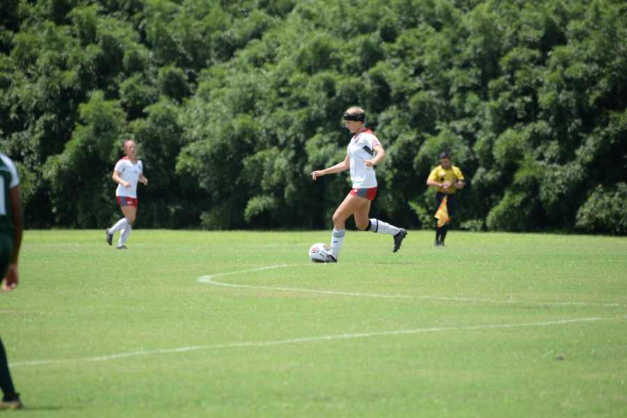 Nicholls womens soccer team discuss advantages of homestand and on the road games