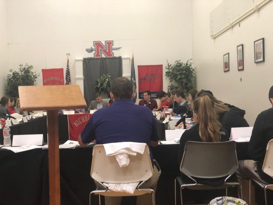 SGA passes motions for new lab equipment and Nicholls fountain and bayou-side cleanup