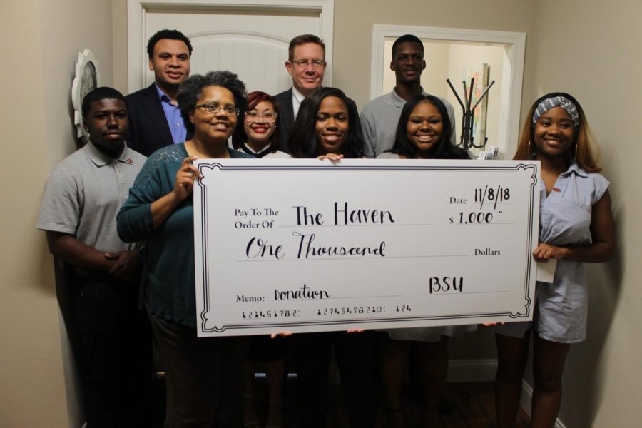 New Nicholls student organization donates $1,000 to local womens shelter