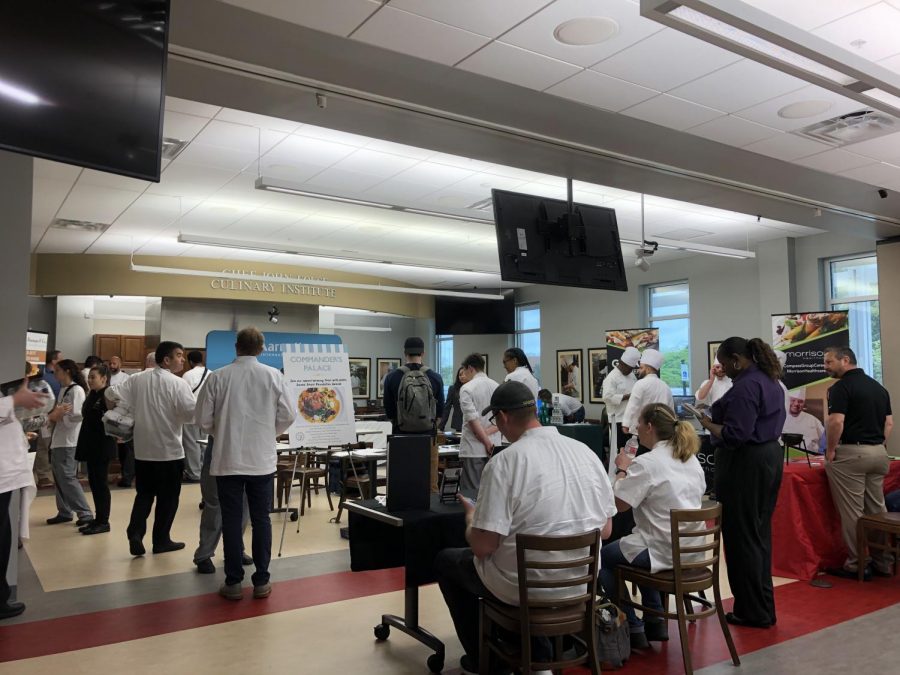 Culinary students attend career day for local jobs and internships