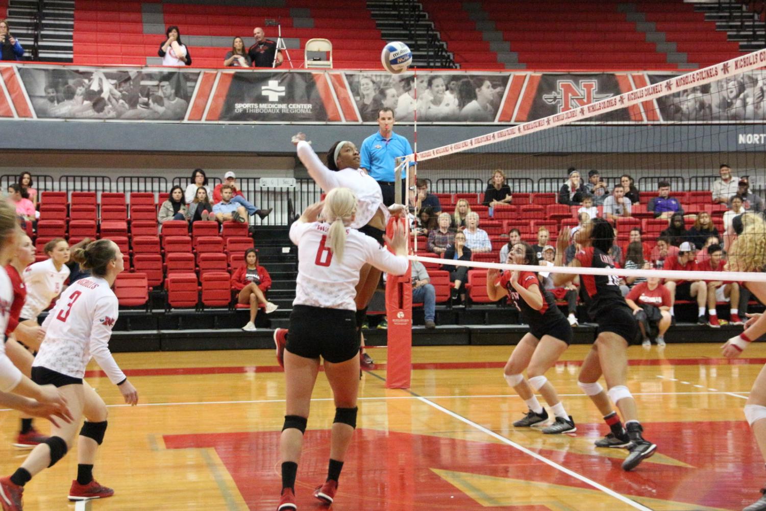 Colonels volleyball team prepares for a trip to Georgia – the nicholls ...