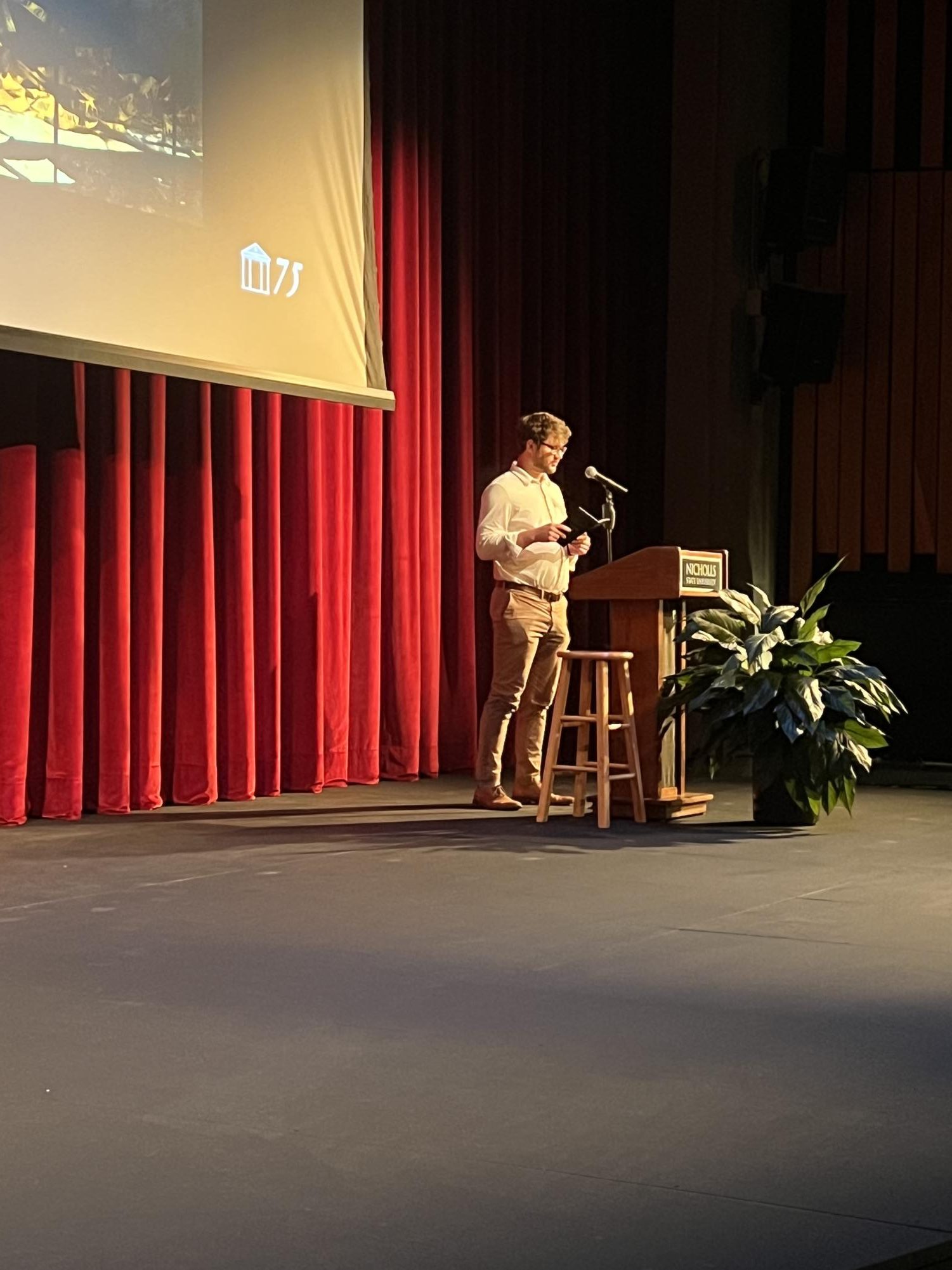 Nicholls' poets celebrate 75th anniversary
