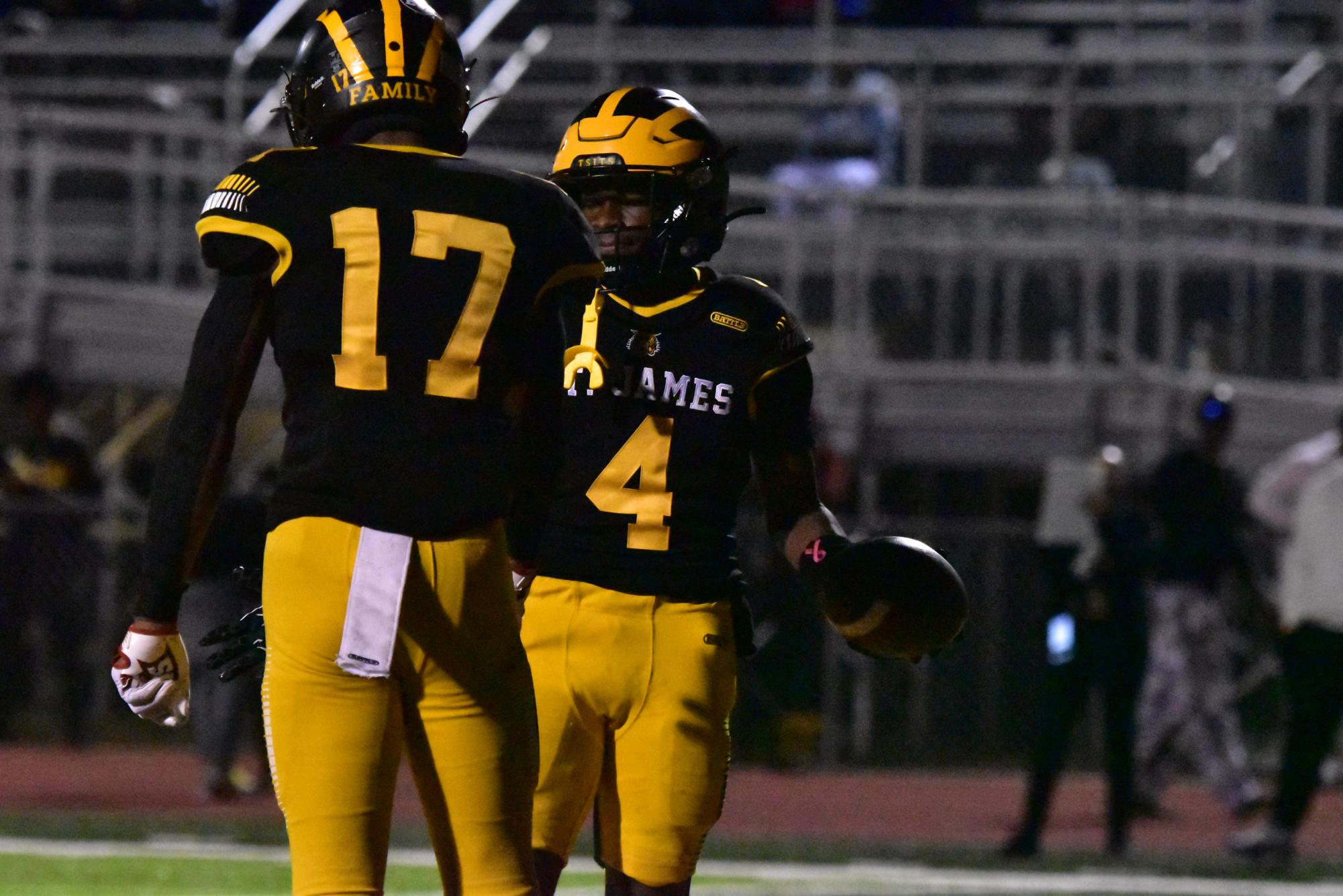 Pictures: St. James vs McDonogh 35 Oct. 17