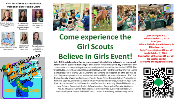 Nicholls hosts Believe in Girls Event