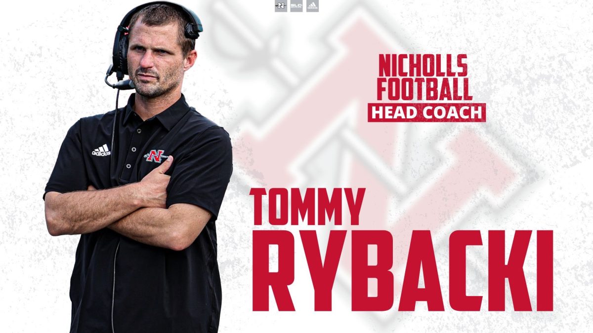 Tommy Rybacki head coach announcement graphic