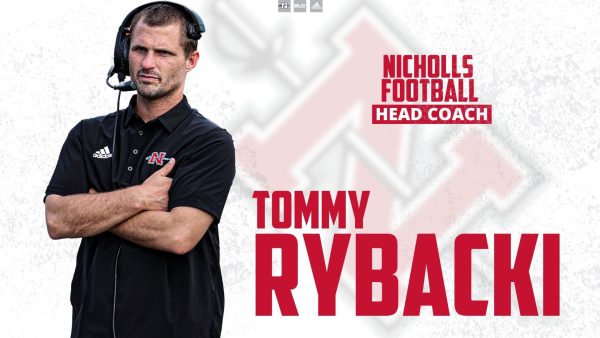 Tommy Rybacki head coach announcement graphic