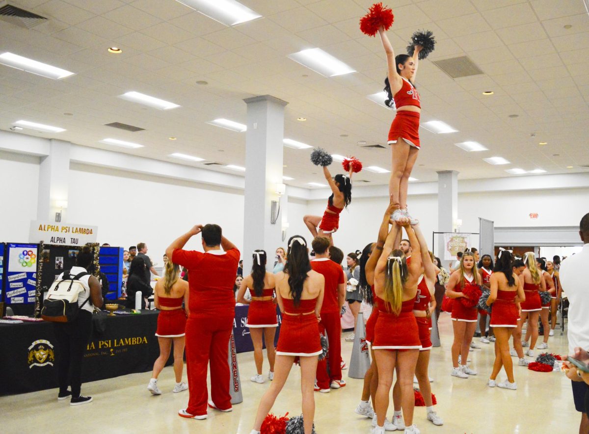 Nicholls Cheer Team (2)