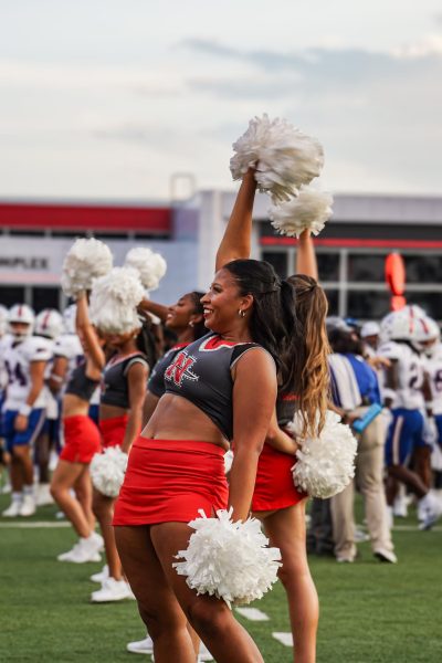Nicholls State University Colonelettes Dance Team.