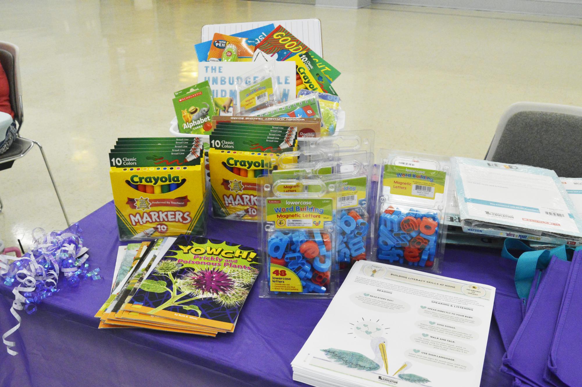 Diapers, car seats and formula distributed to students at Parenting Resource Fair