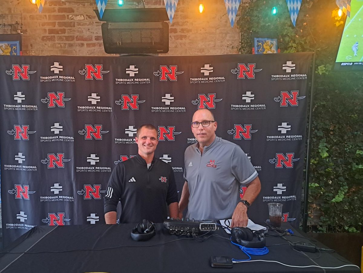 Coach Rybacki with KCIL Radio.