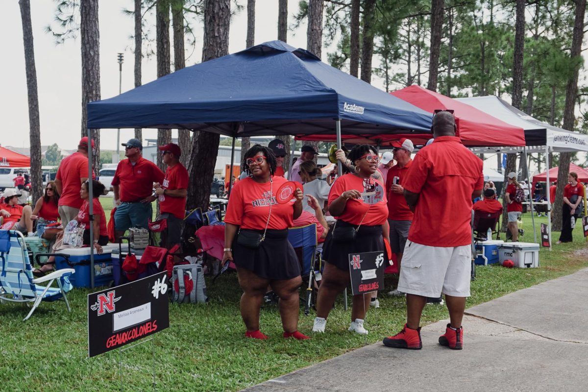 Nicholls tailgating.
