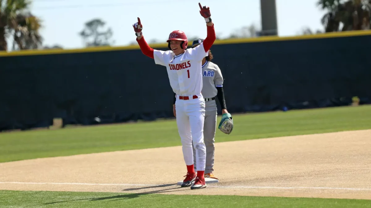 Infielder Andy Miller (No. 1), Feb. 24, 2026.