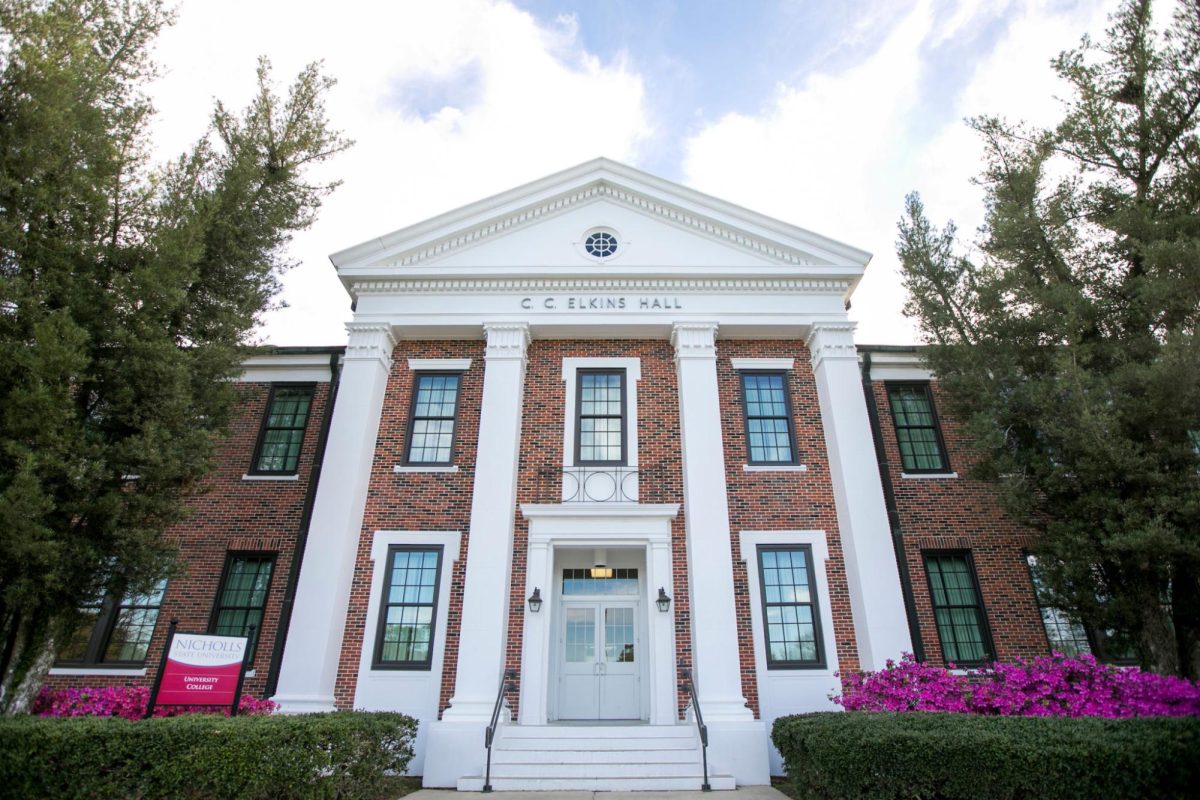 Nicholls State officials announced on Monday night it will comply with the Ten Commandment law. Pictured is Elkins Hall on Nicholls campus. 