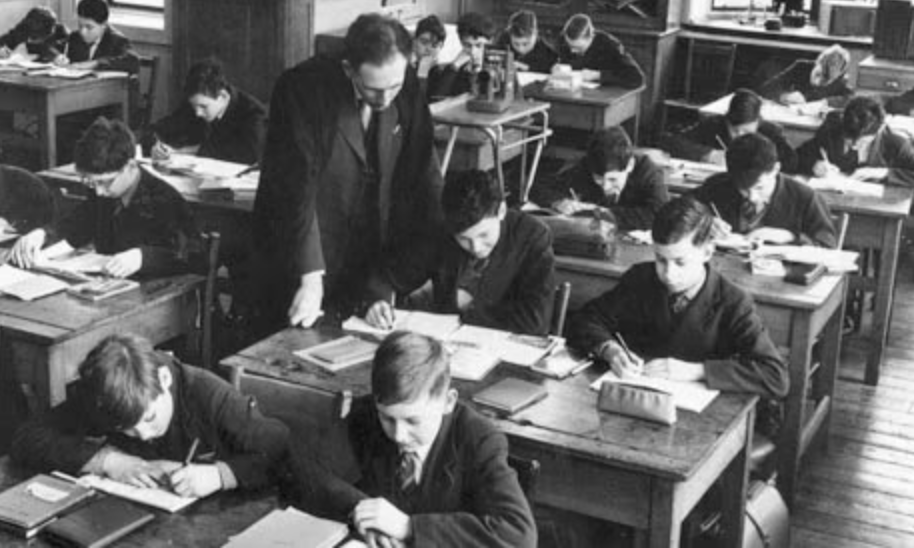The 50s baby boomers in class. 