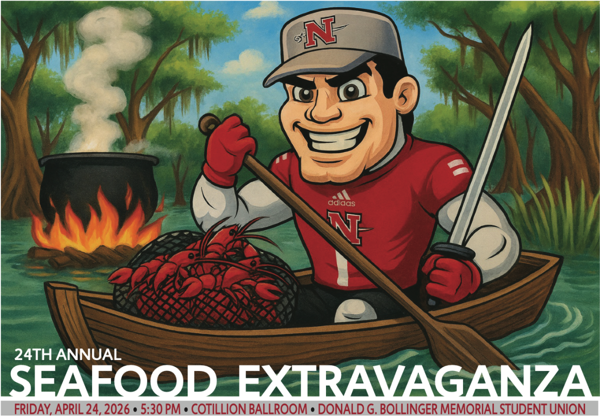 Poster for the 24th Annual Seafood Extravaganza. (Photo via: Colonel Athletic Association). 
